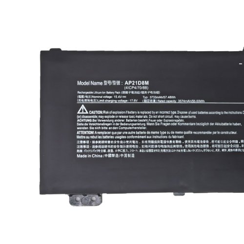 Acer Nitro V 16 ANV16-41-R3RP ANV16-41-R411（AP21D8M) Akku 3733mAh 57.48Wh