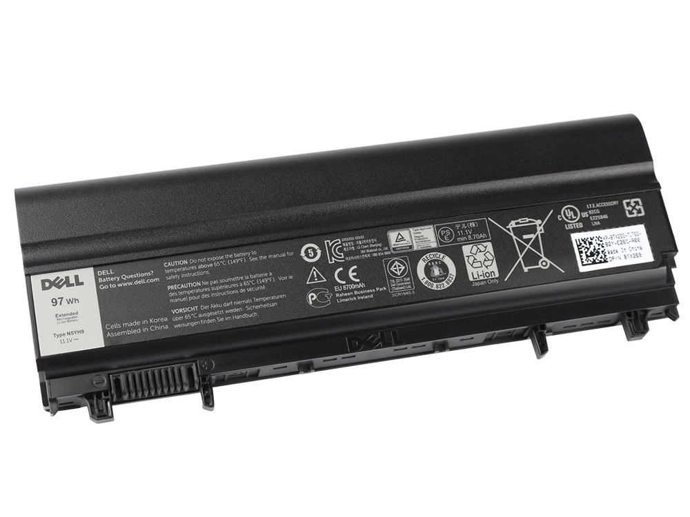 (image for) Original 97Whr 9 Zellen Akku Dell 970V9