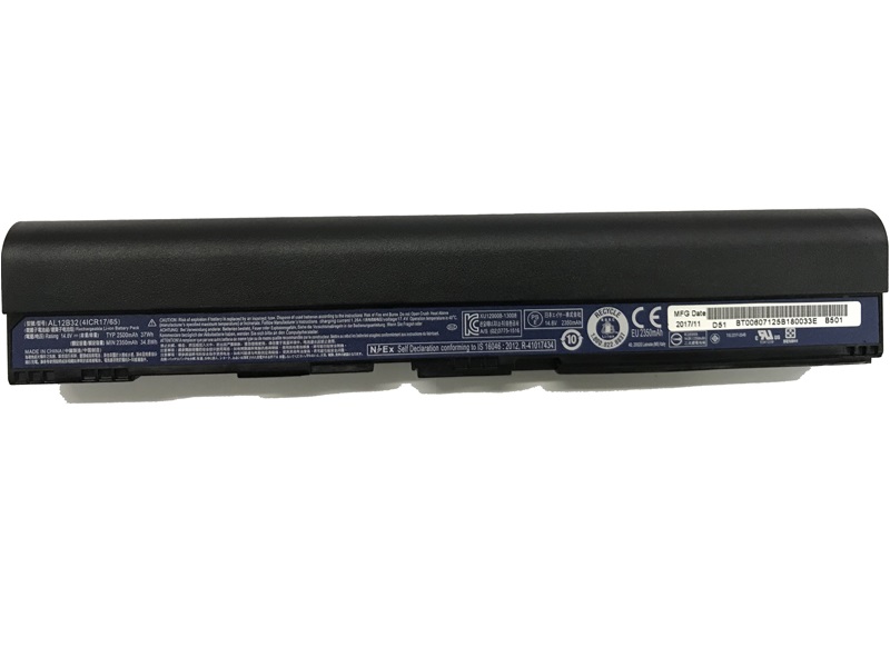(image for) 4 Zellen 2500mAh Akku Acer Aspire One AO756-877B AO756-877B1bb