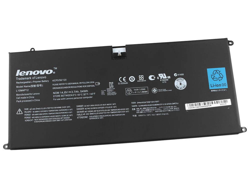 (image for) 54Whr 8 Zellen 3700mAh Akku Lenovo IdeaPad P500 U400 Z400 Z500