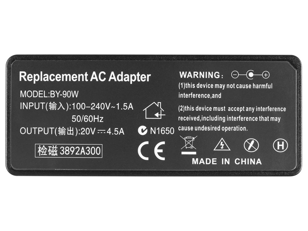 (image for) 90W Netzteil Ladegerät Kompatibel mit Y40 9416787 59416793 59421773 59423032 + Ladekabel - Click Image to Close