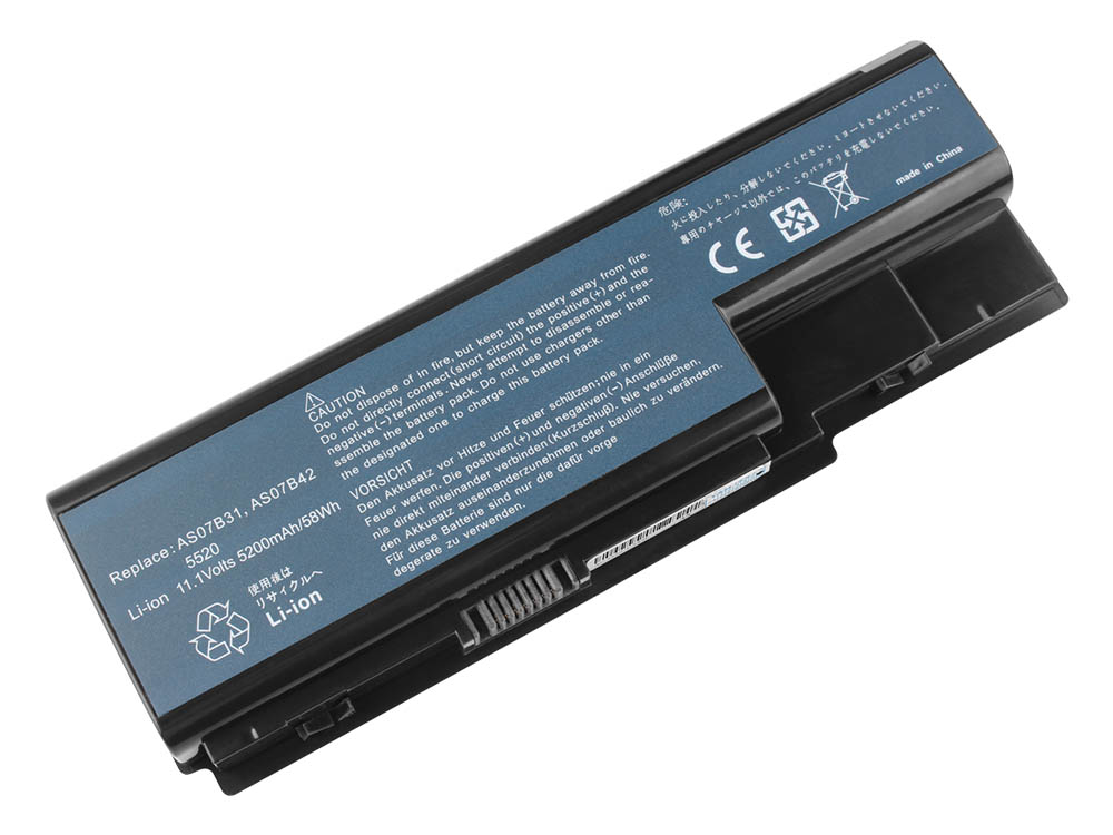 (image for) 4400mAh 48Wh 6 Zellen Akku Acer TravelMate 7230 TravelMate 7330