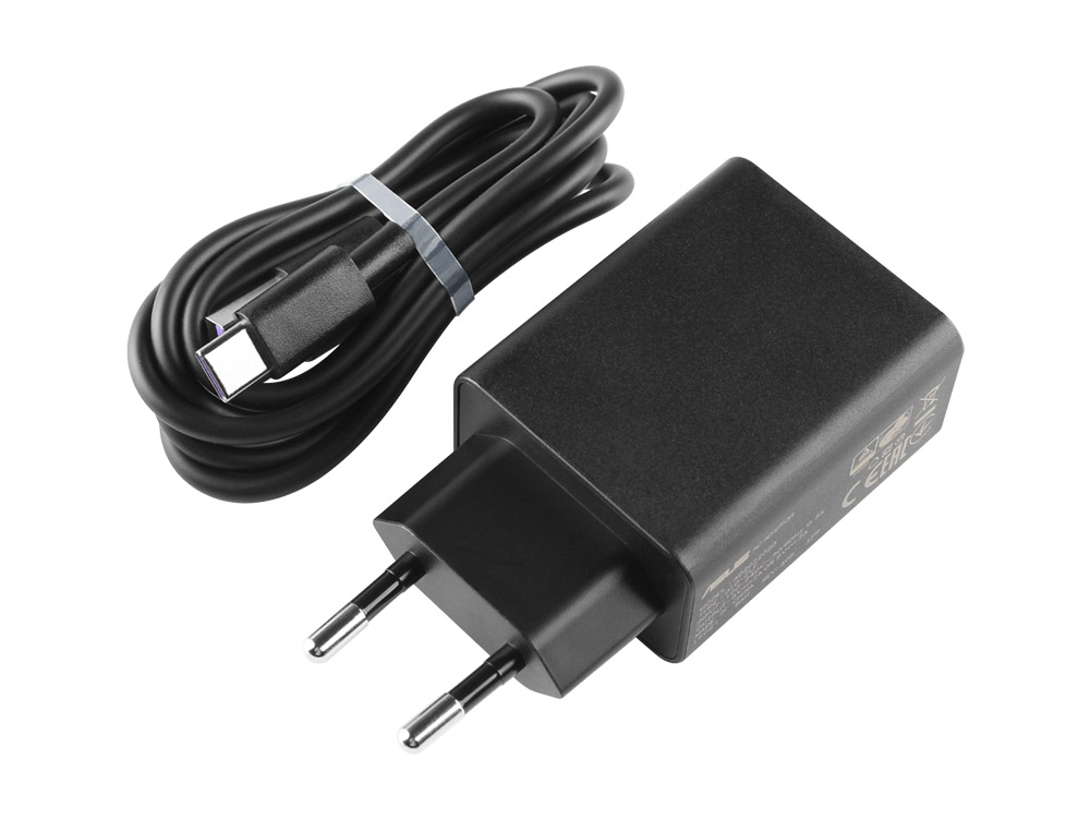 (image for) 18W Type/USB-C 2A Schnellladegerät für unterwegs Archos Diamond 2 Note + Ladekabel