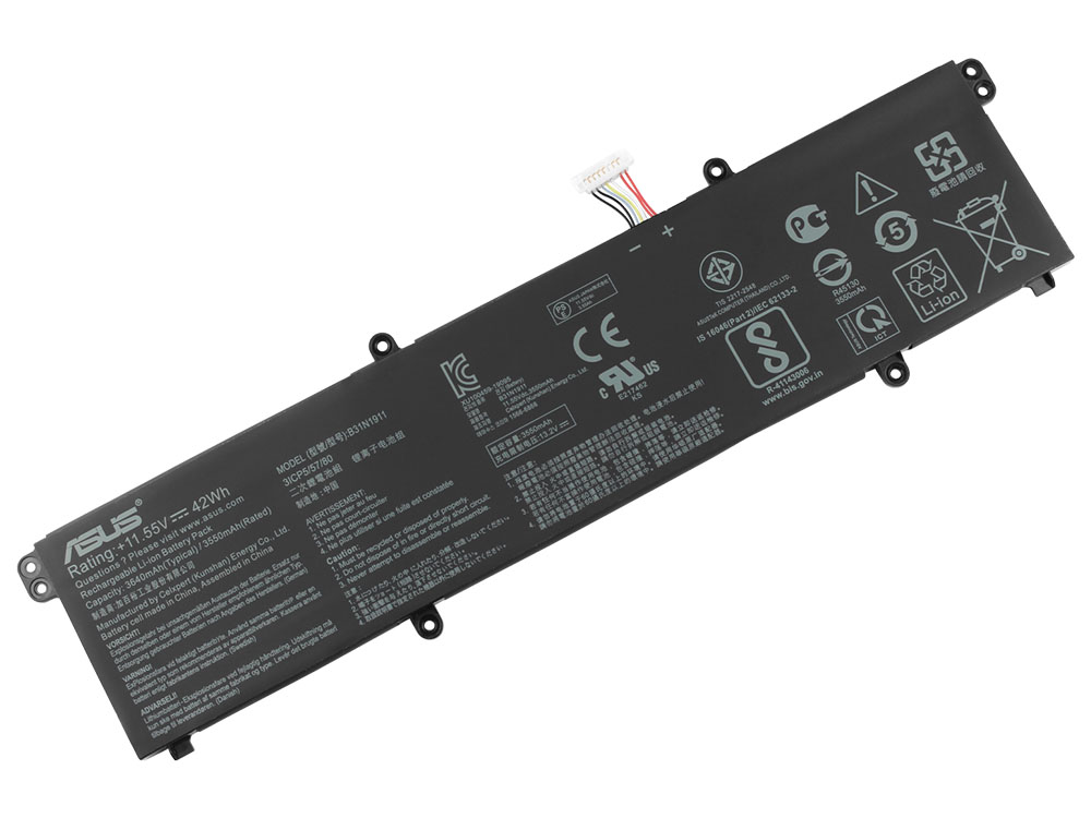 (image for) Asus 0B200-03750000 Original Akku 3640mAh 42Wh 3 Zellen