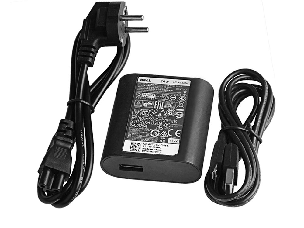 (image for) 24W Dell Venue 11 Pro 7139 Venue 11 Pro 7140 Netzteil Ladegerät + Ladekabel