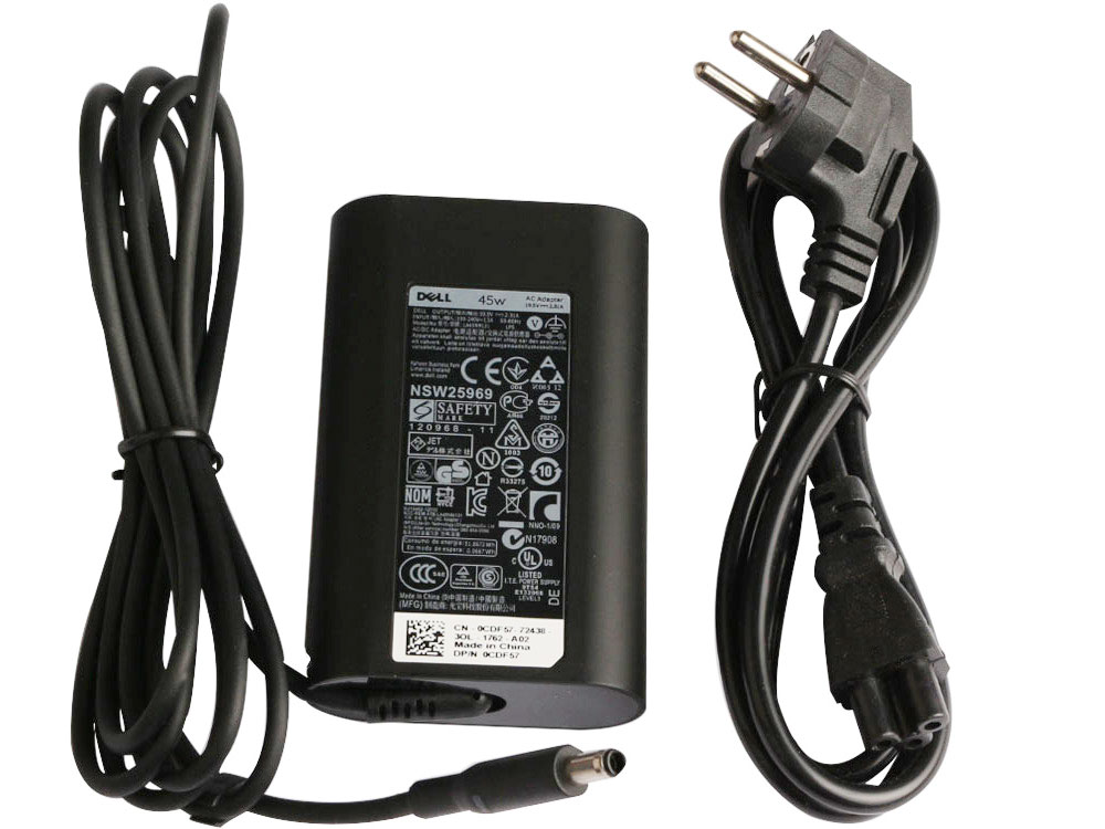 (image for) 45W Dell Latitude 3400 i3-8145U Netzteil Ladegerät + Ladekabel