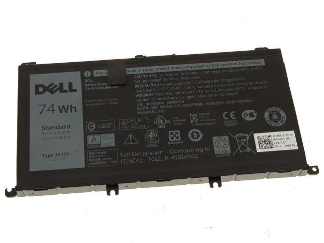 (image for) Original 74Wh 6400mAh 6-Zellen Akku Dell 451-BBPZ