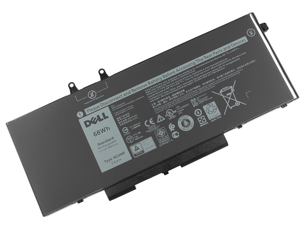 (image for) Original 68Wh 8500mAh Dell 0RF7WM Dell RF7WM Dell 0MCV1G Akku