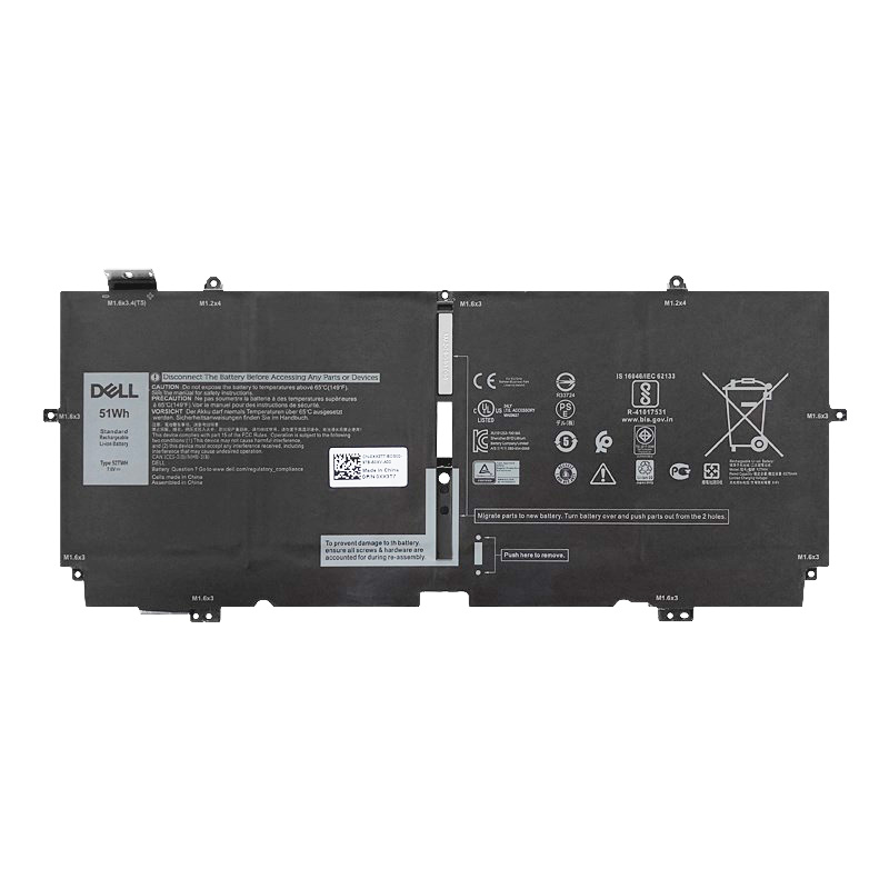 (image for) Dell XPS 13 9310 2-in-1 Original Akku 6710mAh 51Wh