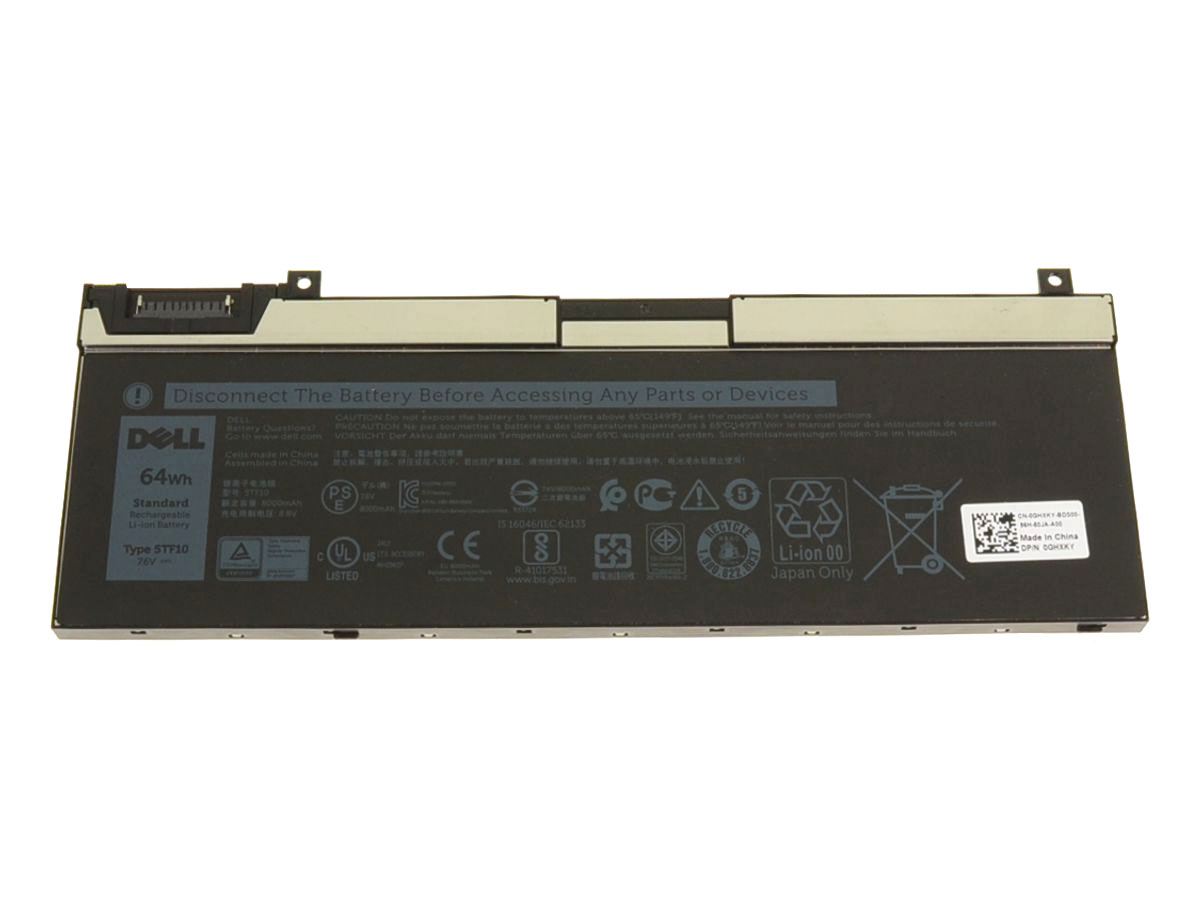 (image for) Original 8000mAh 64Wh 4-Zellen Akku Dell 0H6K6V 0RY3F9