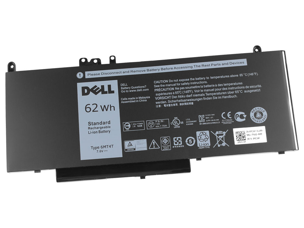 (image for) Original 62Wh 4-Zellen Akku Dell Latitude E5570-53KXV
