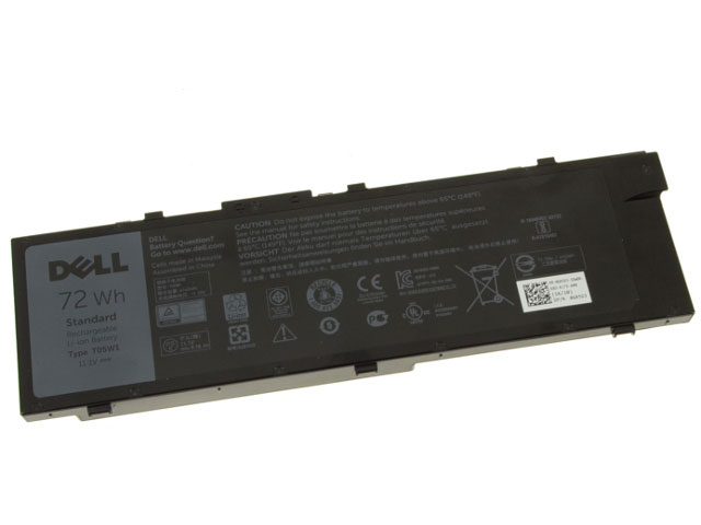 (image for) Original 72Wh 6-Zellen Dell Precision 7520 P53F P53F002 Akku