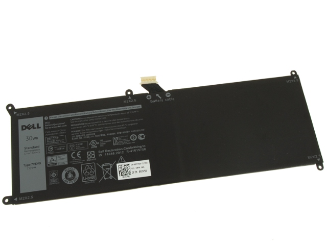 (image for) Original 30Wh Akku Dell 7VKV9 07VKV9 9TV5X V55D0