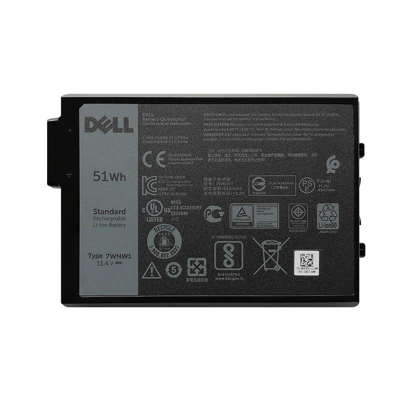 (image for) Original Akku Dell 1Y62C Dell 451-BCHV 4342mAh 51Wh