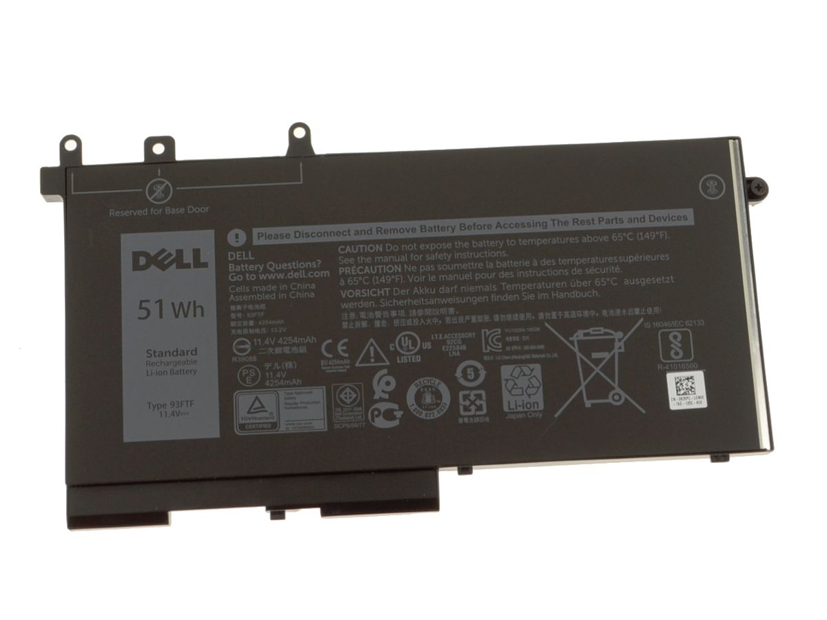 (image for) Original 4254mAh 51Wh 3-Zellen Akku Dell 083XPC 83XPC