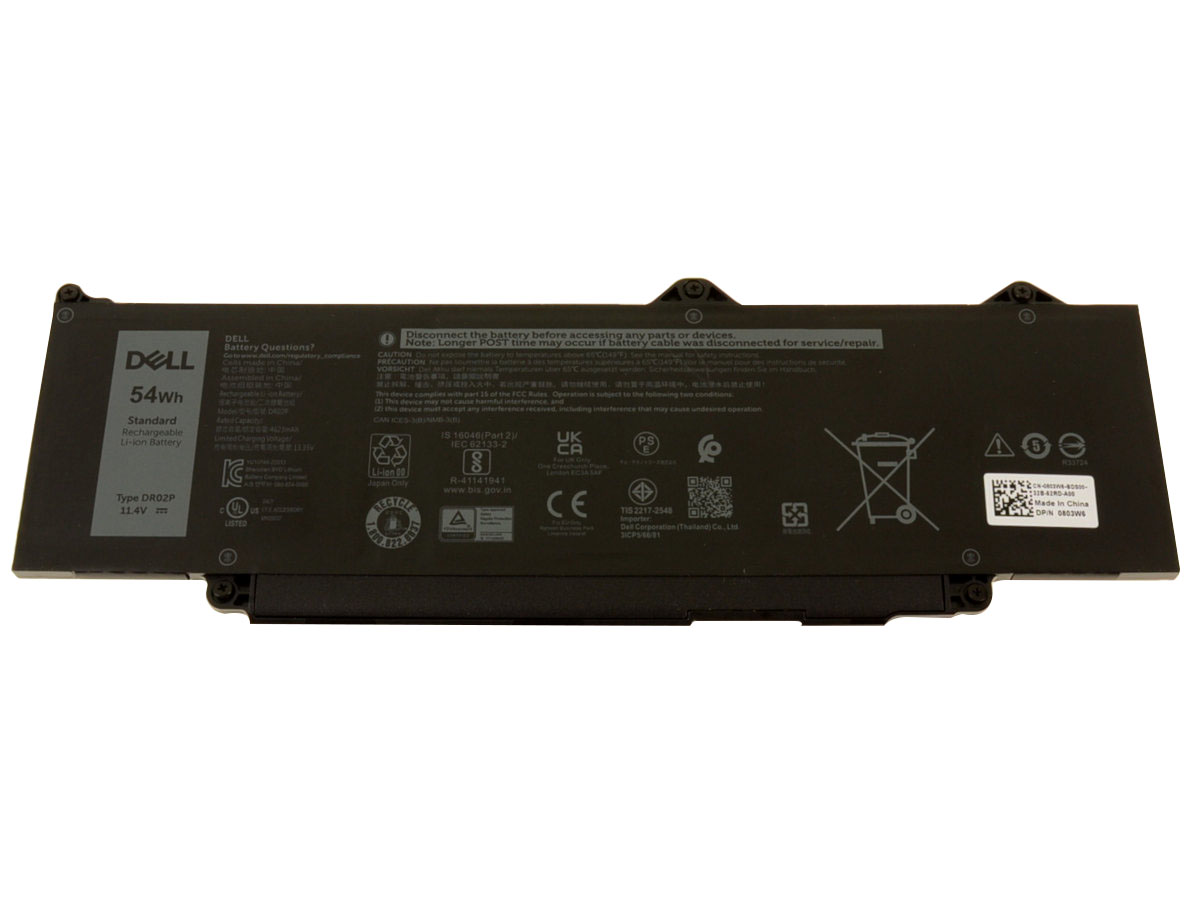 (image for) Original 54Wh 4623mAh Dell 02X1V9 Dell O2X1V9 Akku