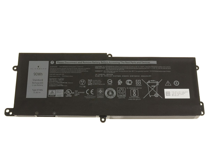 (image for) Original 90Wh Dell Alienware Area 51m ALWA51M-D1748DW Akku