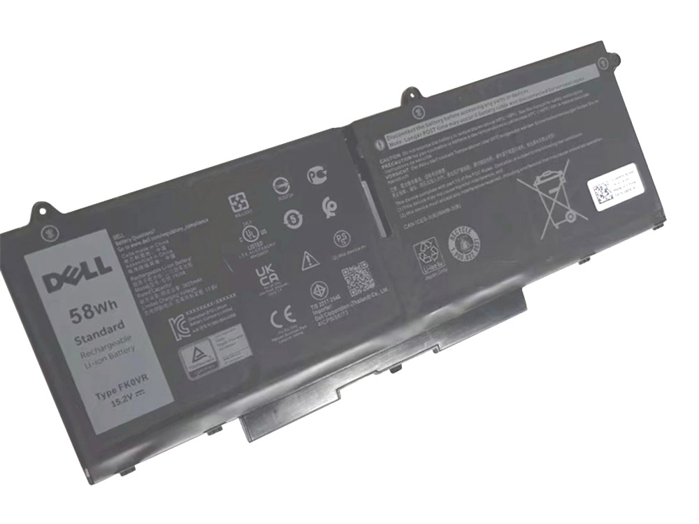 (image for) Original Akku Dell 08P81K 0FK0VR OFK0VR 3625mAh 58Wh