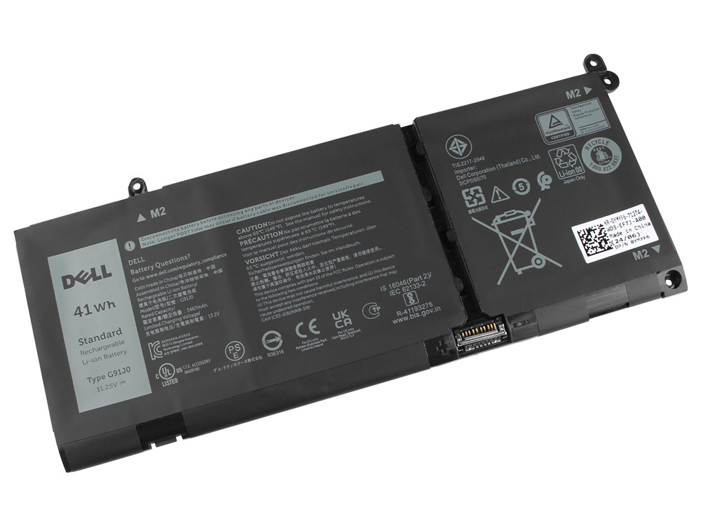 (image for) Dell Inspiron 15 5518 P106F P106F001 Original Akku 3640mAh 41Wh