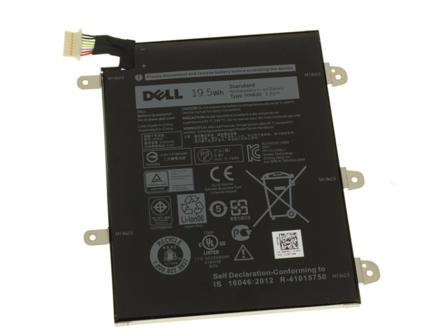 (image for) Original 19.5Wh 4-Zellen Dell HH8J0 0HH8J0 WXR8J FDD57 Akku