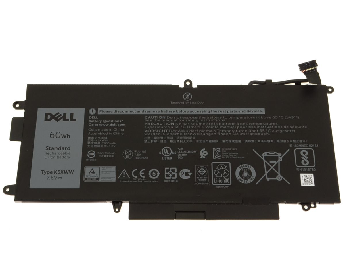(image for) Original 7890mAh 60Wh 4-Zellen Akku Dell Latitude 5289 2-in-1