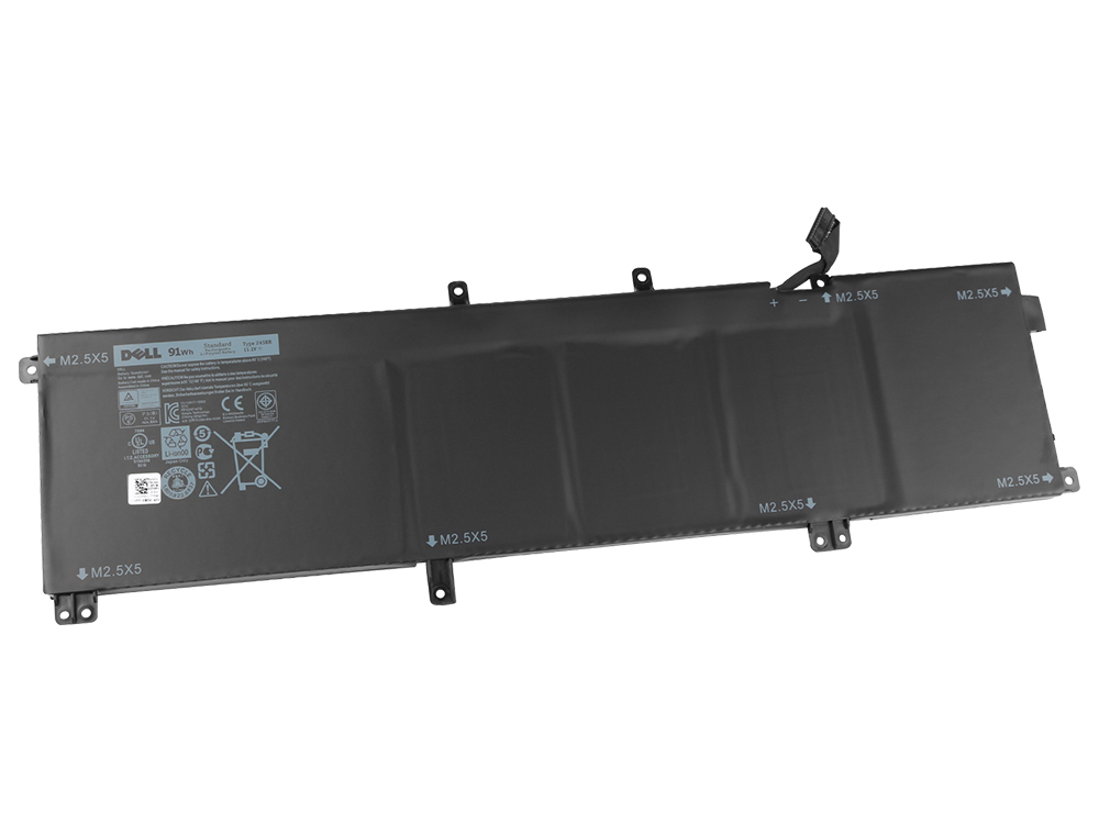 (image for) Original 9 Zellen 91Whr Akku Dell 07D1WJ 7D1WJ Y758W