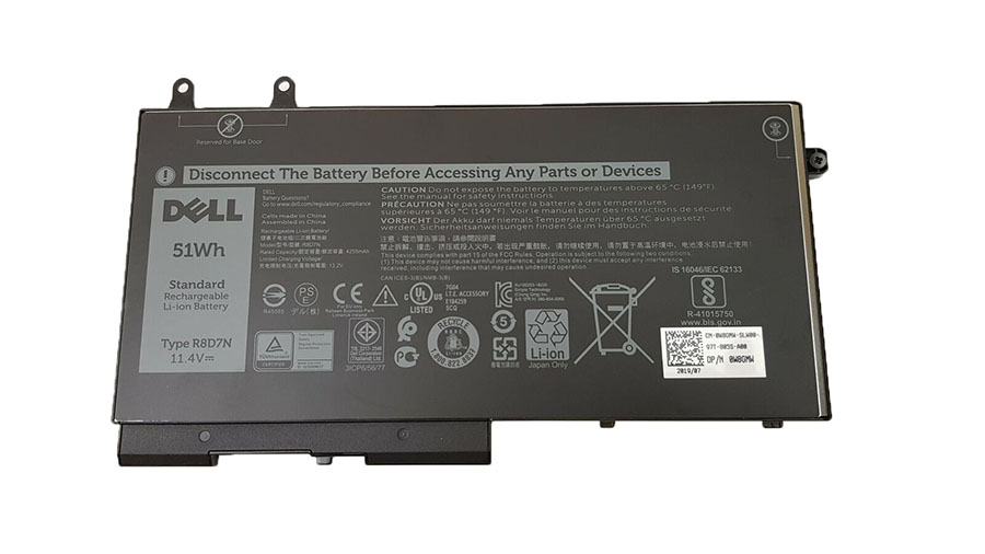 (image for) Original 4255mAh 51Wh 2-Zellen Akku Dell Latitude 5410 P98G007