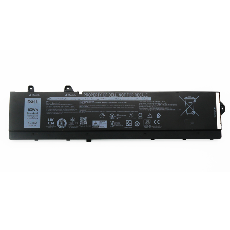 (image for) Original Akku Dell 0RCVVT T6PFX 6827mAh 83Wh