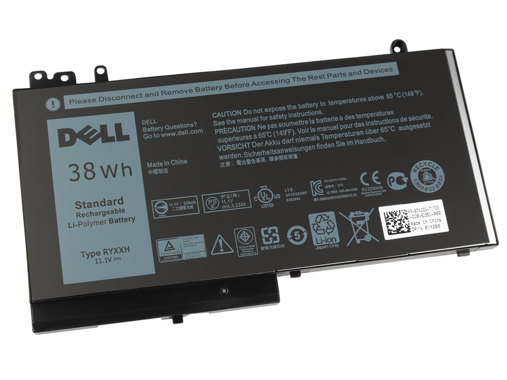 (image for) Original 38Wh 3 Zellen Akku Dell 451-BBUM XWDK1