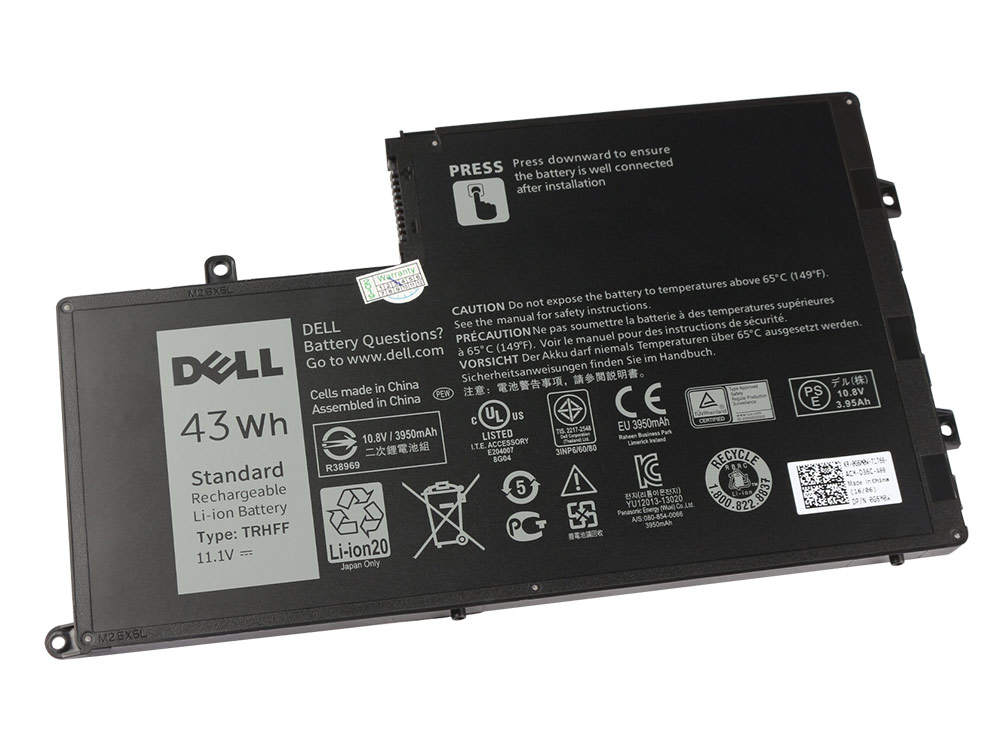 (image for) Original 43Wh 3800mAh 3 Zellen Akku Dell Inspiron 5557 P39F P39F003