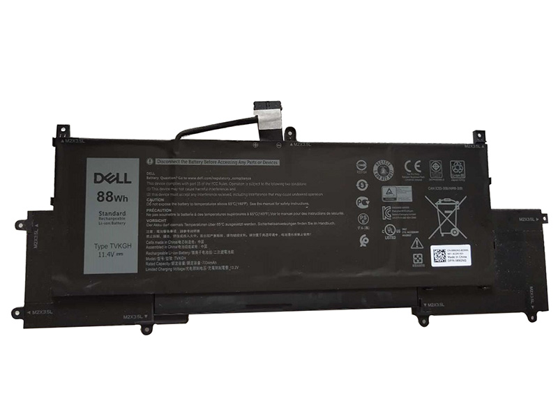 (image for) Original 7334mAh 88Wh 6-Zellen Dell 10R94 89GNG TVKGH Akku
