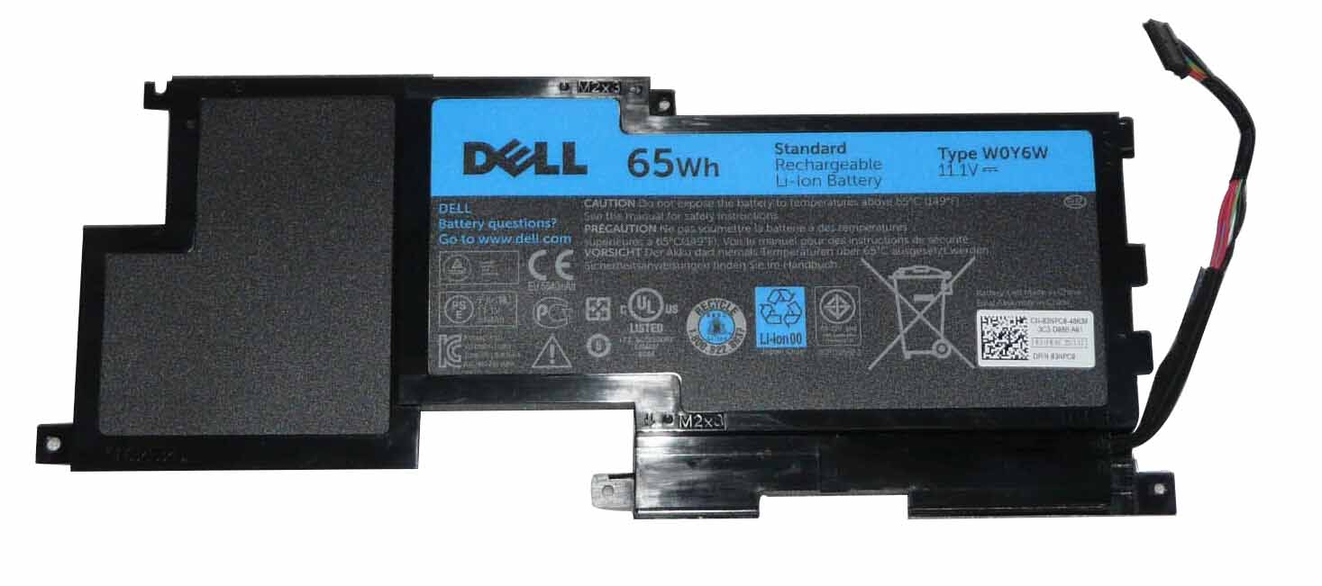 (image for) Original 5700mAh 65Wh 6 Zellen Akku Dell W0Y6W 9F233 3NPC0
