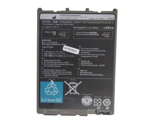 (image for) Original Fujitsu 125N100050 Akku 2400mAh 27Wh 3-Zellen