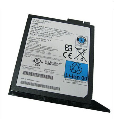 (image for) Original 3800mAh 41Wh 6 Zellen Akku Fujitsu LifeBook T4310