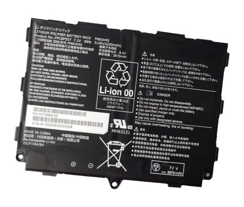 (image for) Original Fujitsu 2ICP7/64/84 CP759904-03 Akku 4250mAh 31Wh 2-Zellen