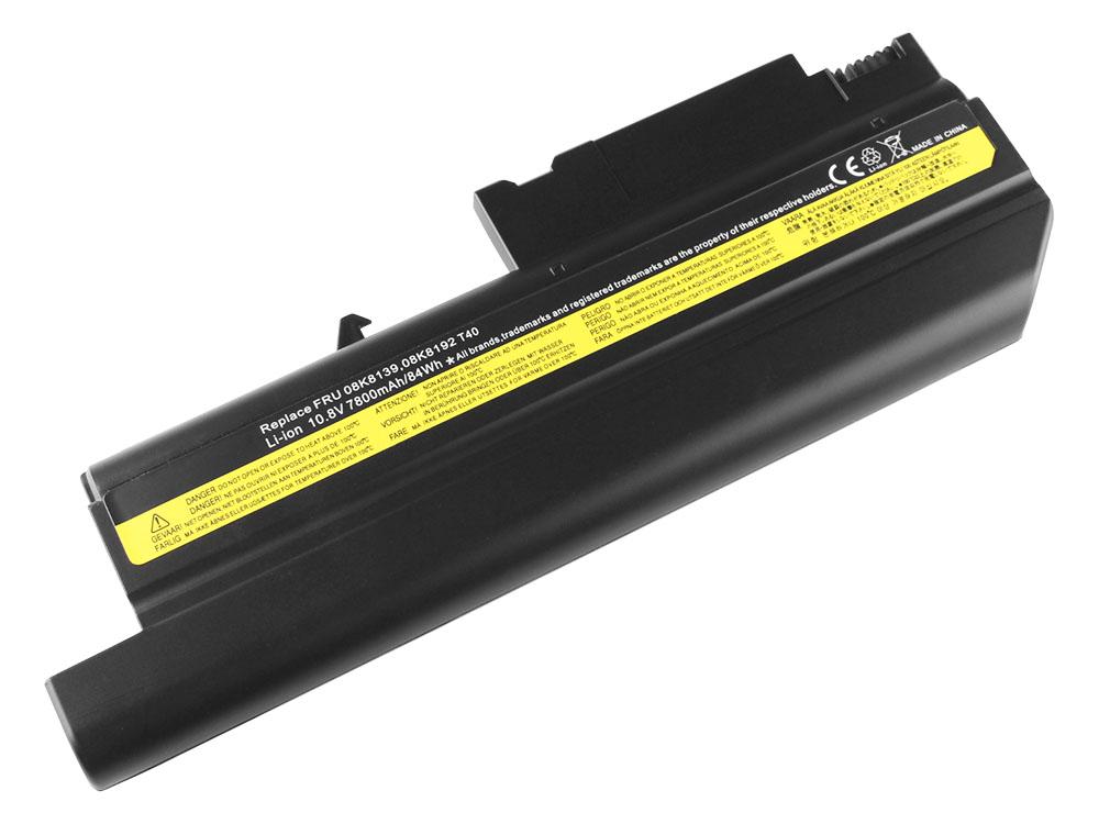 (image for) 6600mAh 71Wh 9 Zellen Akku Lenovo ThinkPad T41 2379 T41p T41p 2373