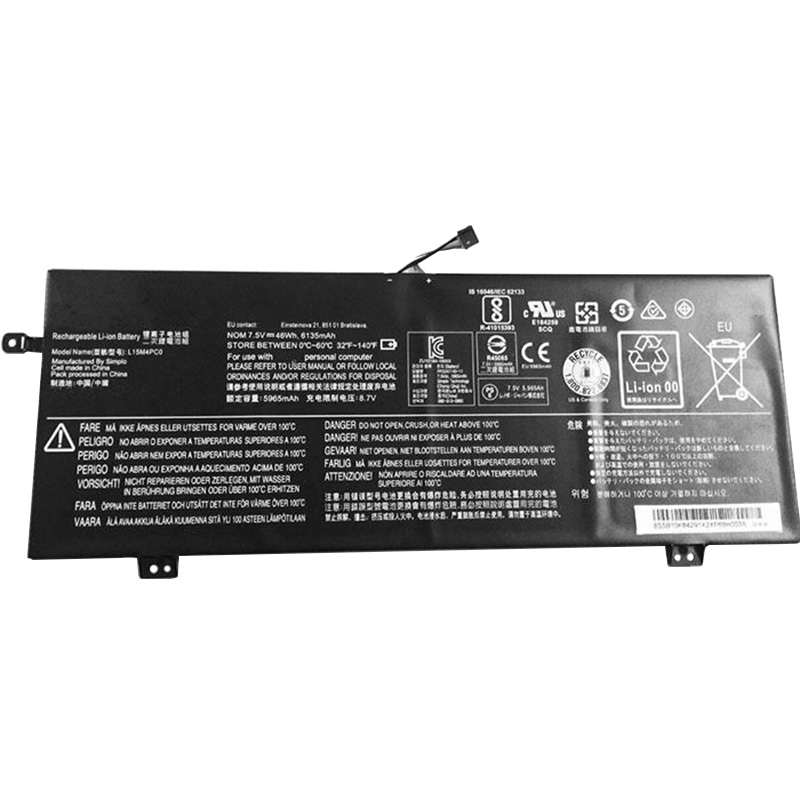 (image for) 46Wh 6135mAh 4-Zellen Akku Lenovo IdeaPad 710S Plus Touch-13IKB 80YQ