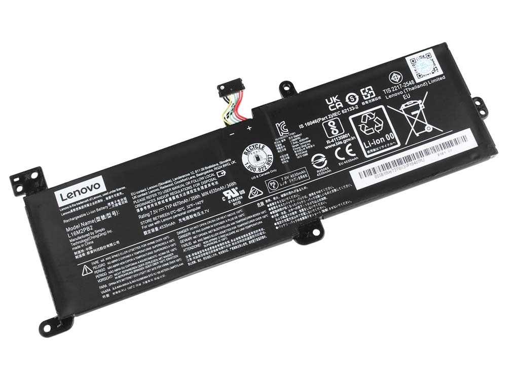 (image for) Lenovo IdeaPad 1 11ADA05 82GV Original Akku 4610mAh 35Wh 2 Zellen