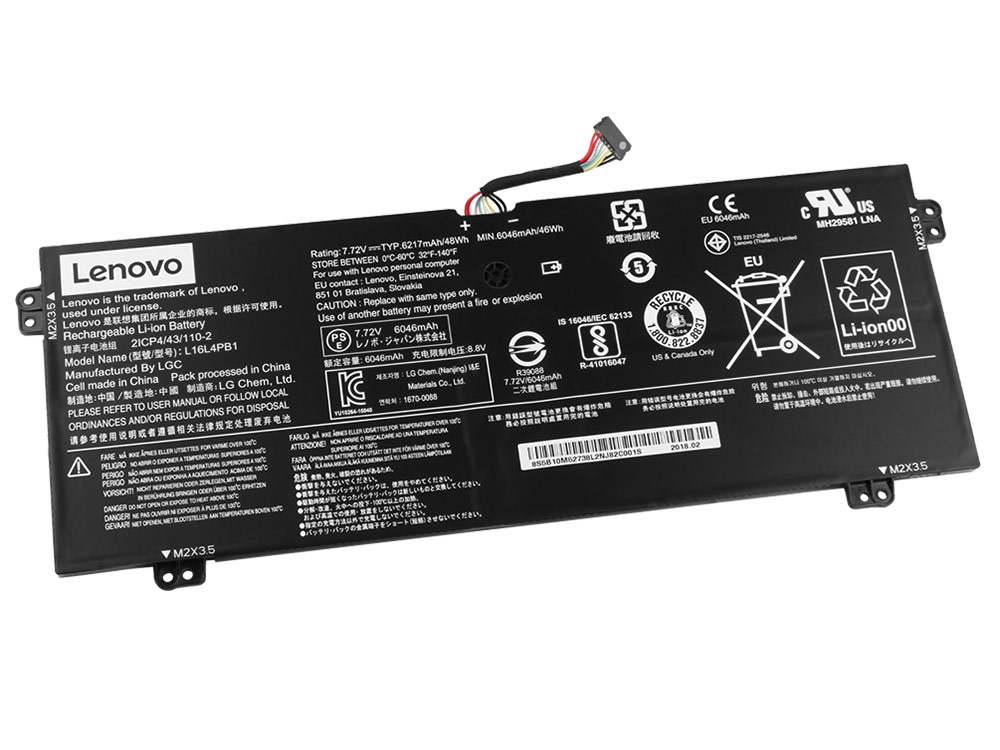 (image for) 6268mAh 48Wh 4 Zellen Akku Lenovo 5B10M52738