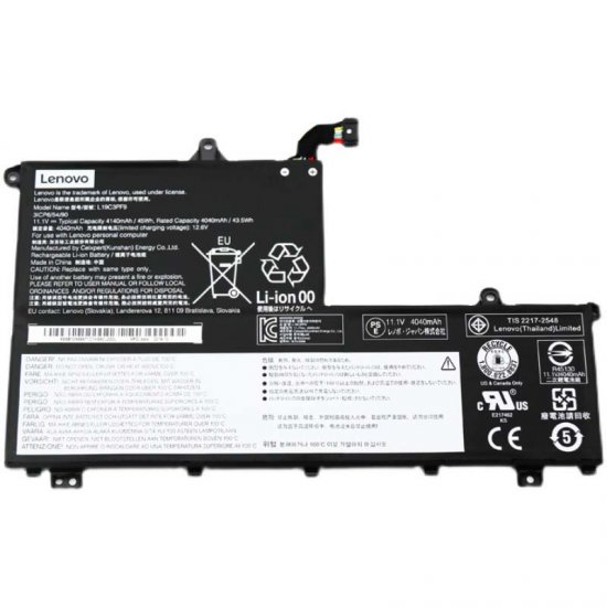 (image for) Lenovo 5B10X55569 5B10X55570 Original Akku 4140mAh 45Wh 3 Zellen