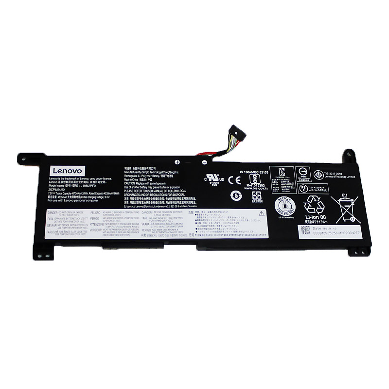 (image for) Lenovo 5B10W67171 L19M2PF0 Original Akku 4670mAh 35Wh 2 Zellen