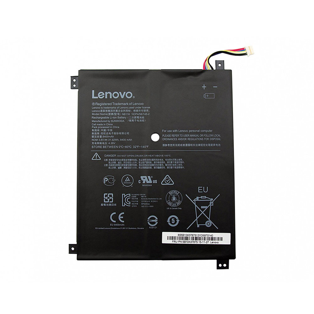 (image for) Lenovo Ideapad 100S-11IBY 80R2003UUS Original Akku 31.92Wh 8400mAh