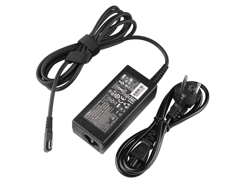 (image for) 45W USB-C Acer AK.045AP.080 Netzteil Ladegerät + Ladekabel