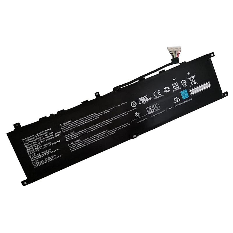 (image for) MSI GE76 Raider 10UE (MS-17K2) Akku 6578mAh/6250mAh 4 Zellen 