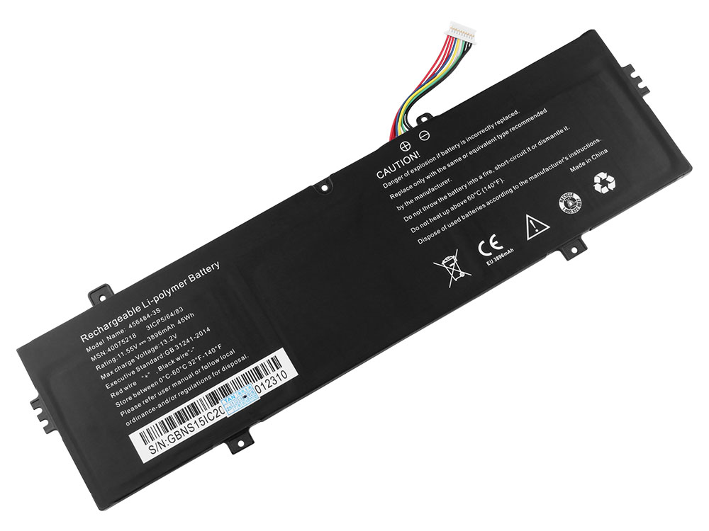 (image for) Original Medion 456484-3S 40075218 Akku 3896mAh 45Wh 3-Zellen