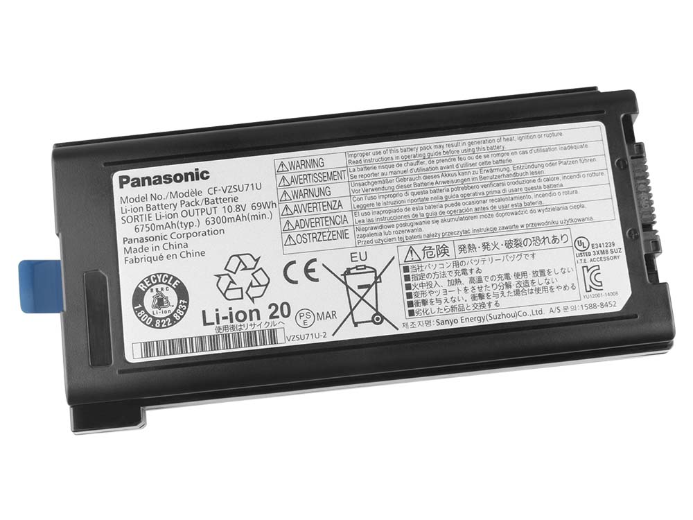 (image for) Original Akku Panasonic Toughbook CF-30 Mk3 4200mAh 46Wh 6 Zellen