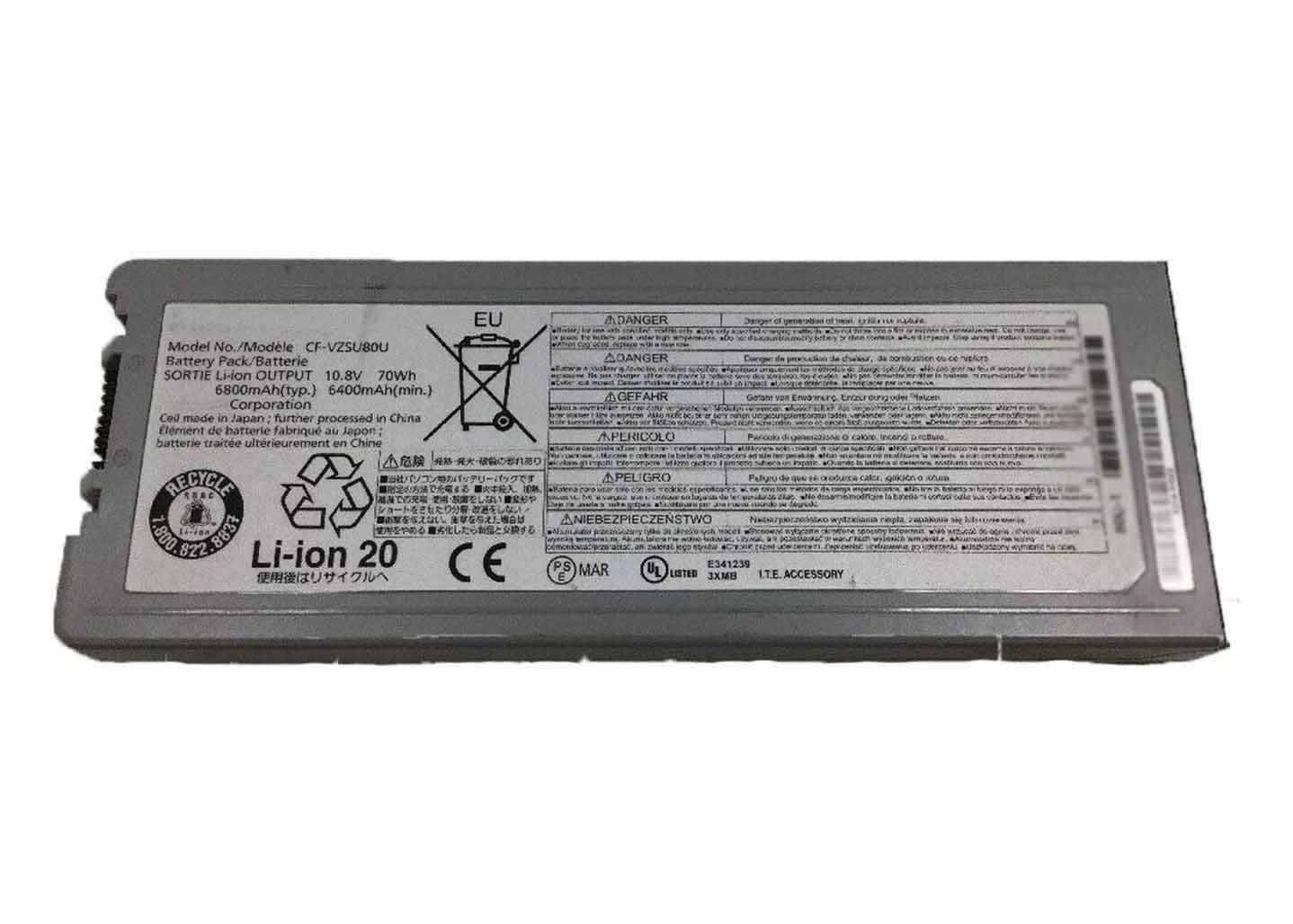 (image for) Original 6800mAh 70Wh 6 Zellen Akku Panasonic CF-VZSU80U