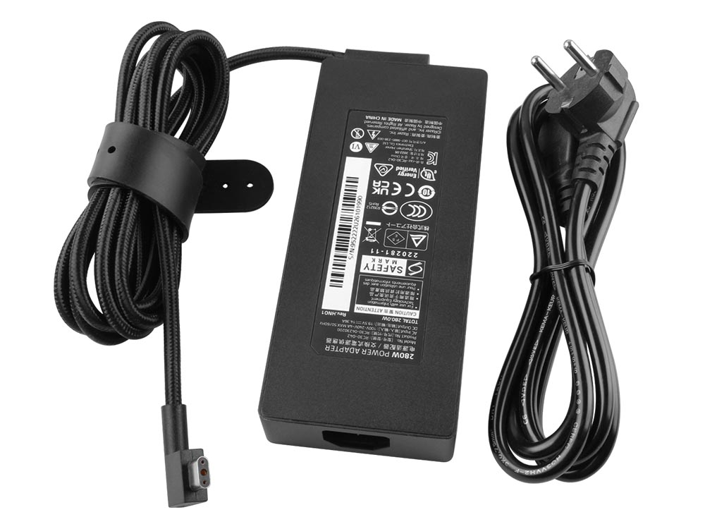 (image for) Original 280W Razer Blade 17 RZ09-0423QED3-R3U1 Netzteil Ladegerät + Ladekabel