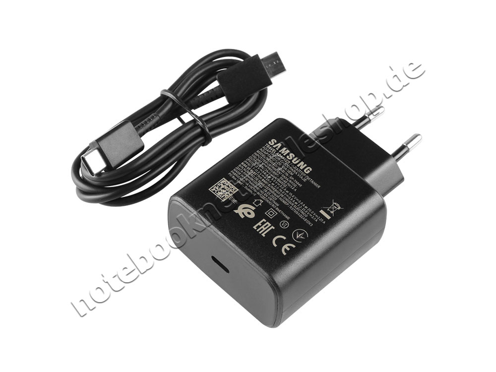 (image for) 45W USB-C Samsung EP-TA845 Netzteil Ladegerät + Ladekabel