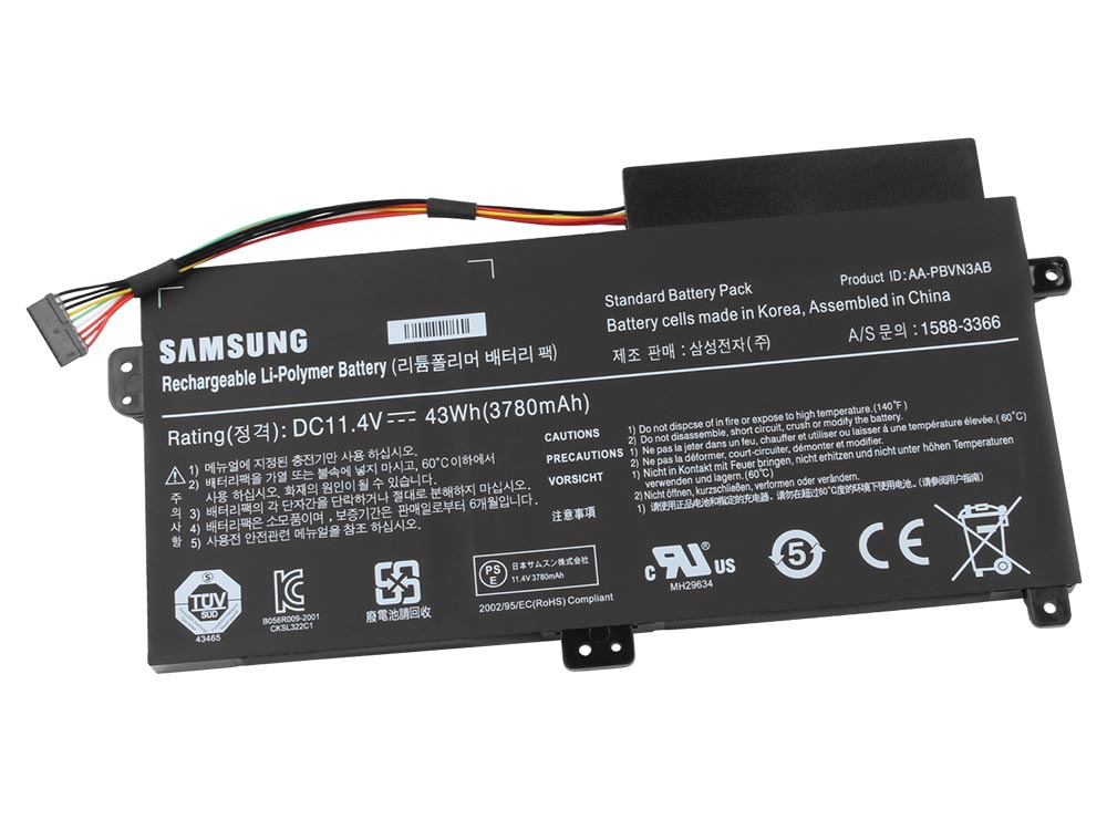 (image for) Original 43Whr Akku Samsung NP470R5E-X01NL NP470R5E-X01RU